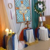 Pinkster - uitbeelding